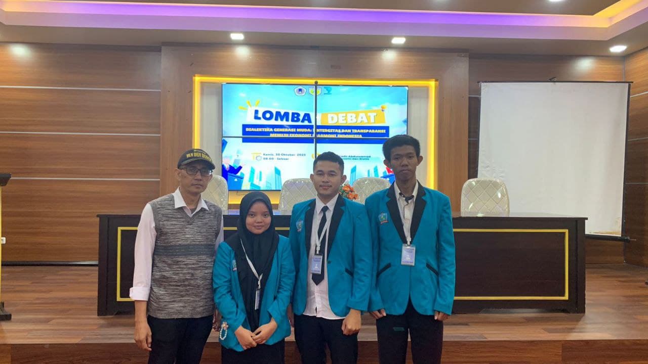 LOMBA DEBAT "Dialektika Generasi Muda: Integritas dan Transparansi Menuju Ekonomi Harmoni Indonesia”