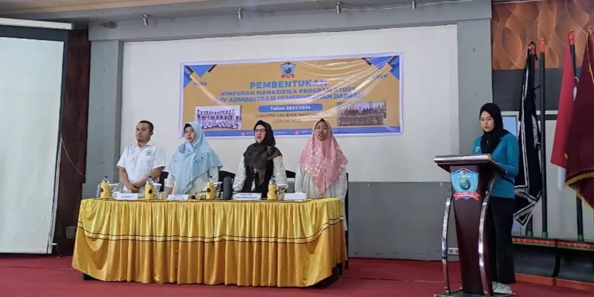 Prodi APD UBM Gorontalo Gelar Pembentukan HMPS