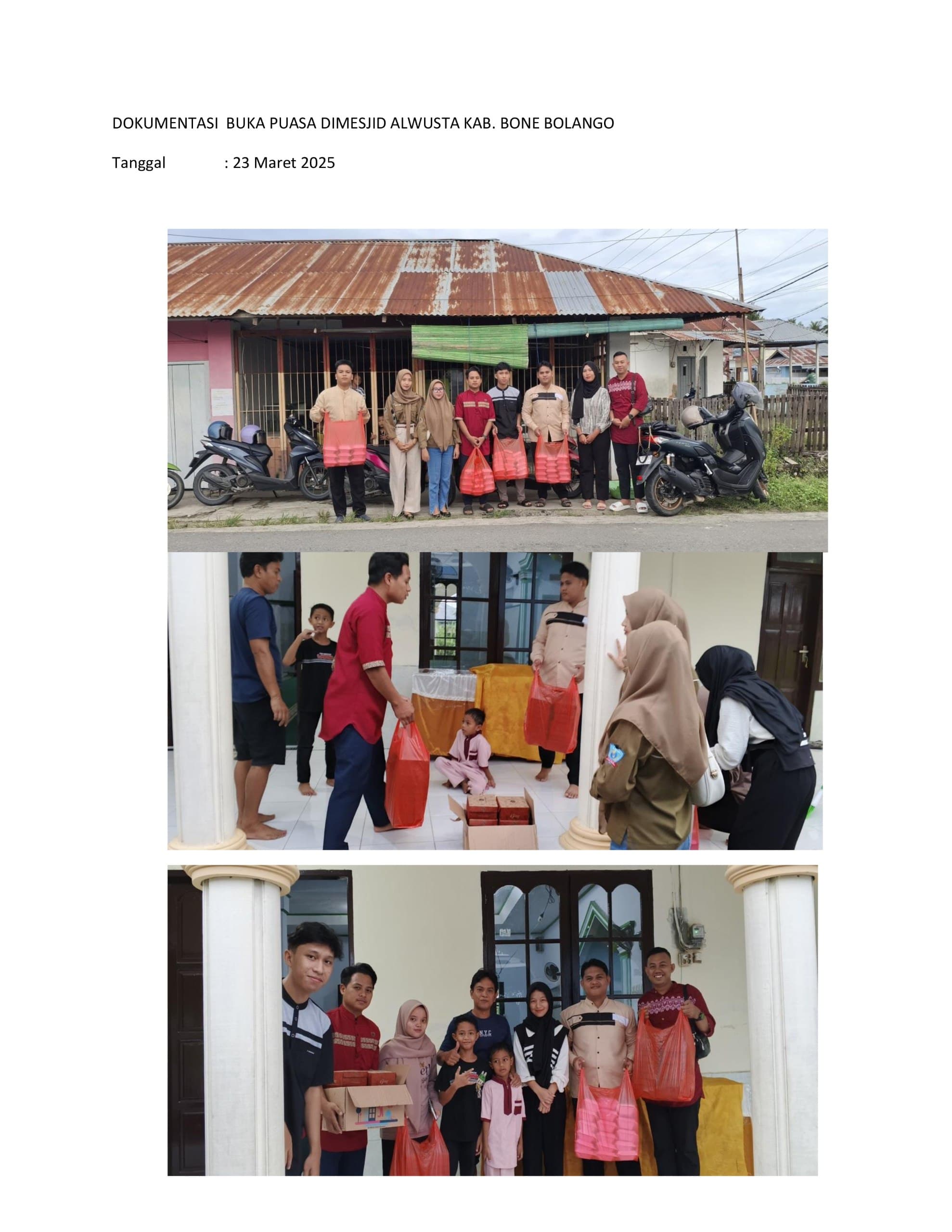 KEGIATAN MAHASISWA PRODI APD DIBULAN SUCI RAMADHAN 1446H