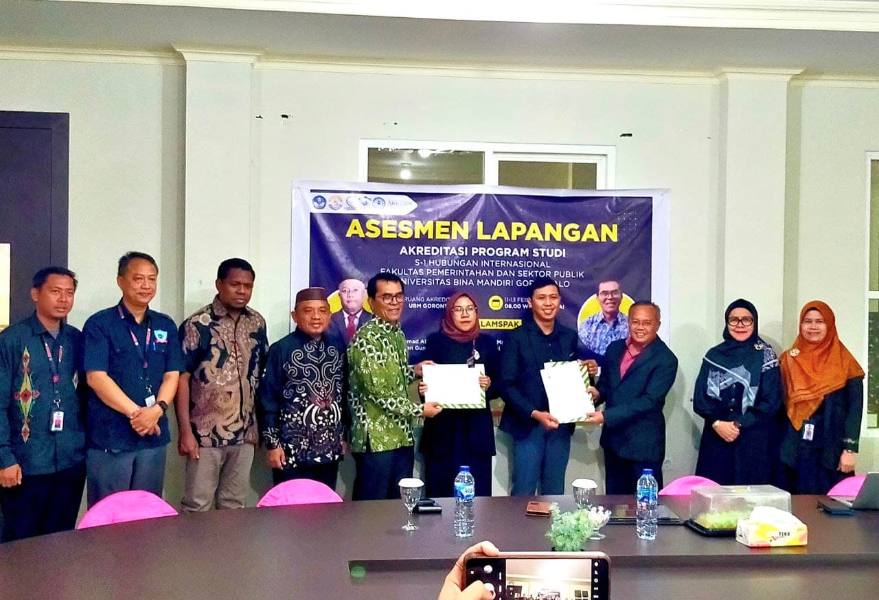 Kampus UBMG Teguhkan Komitmen Mutu Pendidikan melalui Asesmen Lapangan Prodi HI, Dr. Azis:  Proses Akademik Meningkatkan Budaya Mutu 