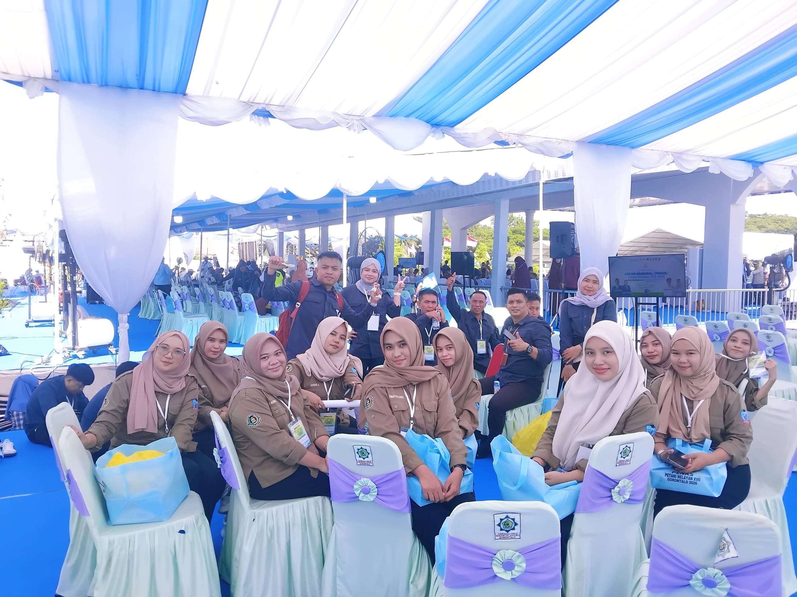 Mahasiswa D4 Administrasi Pemerintahan Daerah UBMG Terlibat sebagai Panitia pada Pembukaan PENAS XVII Petani dan Nelayan 2026